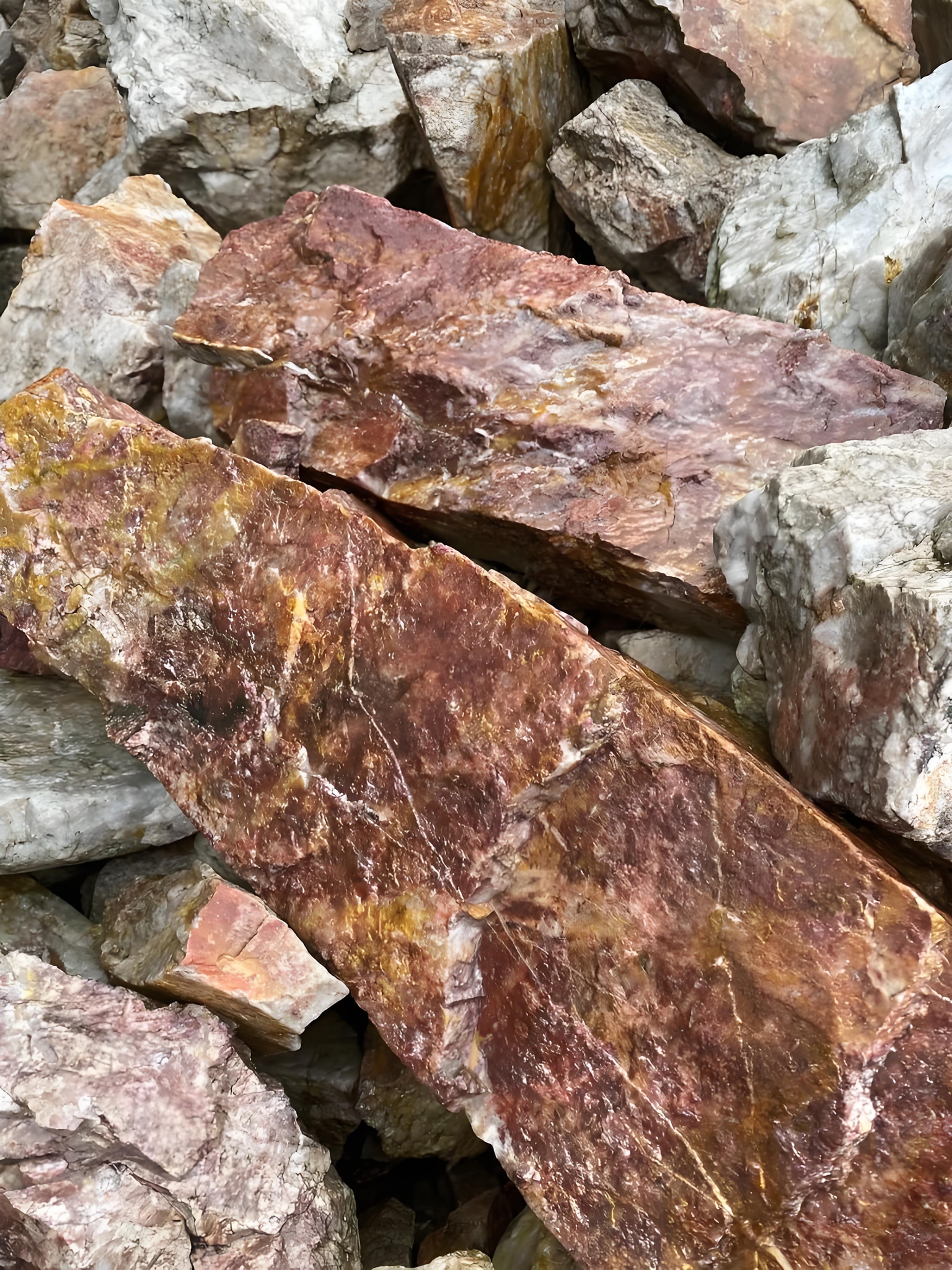 Red/Copper Rutilated Quartz