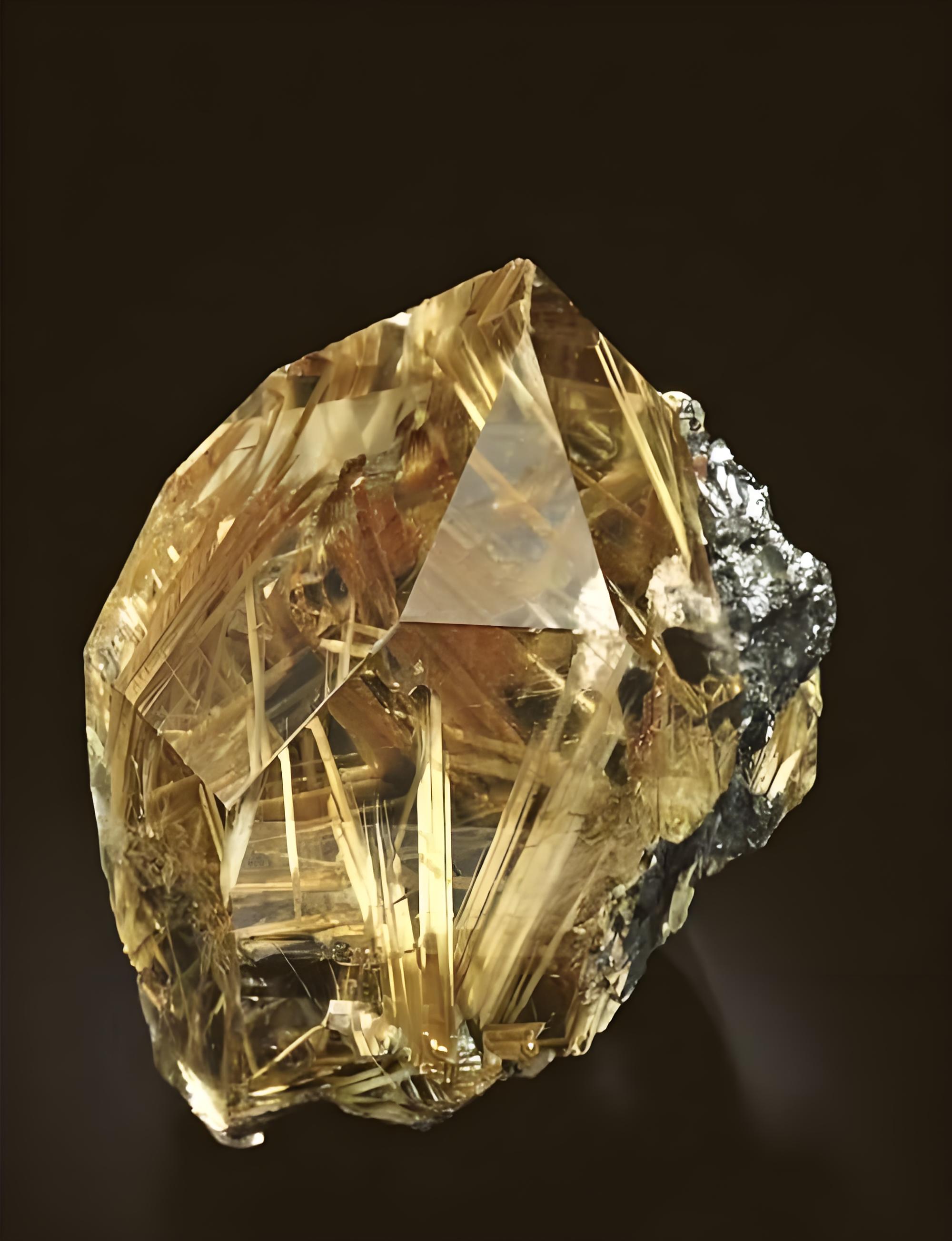Golden Rutilated Quartz
